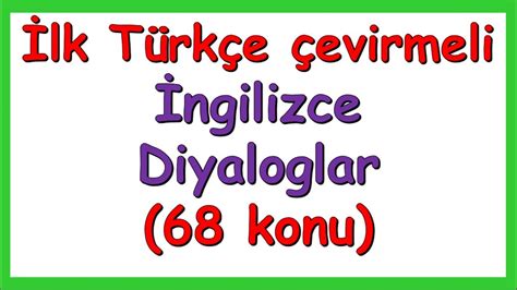 Ingilizce türkçe sesli kitap